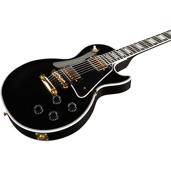 Gibson Custom Les Paul Custom Electric Guitar Ebony