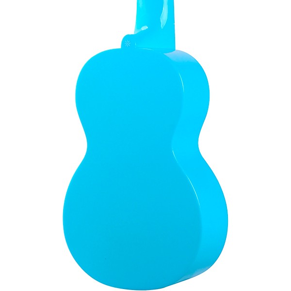 Mahalo Snowflake Soprano Ukulele Glacier Blue
