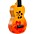 Mahalo Hibiscus Flower Soprano Ukulele Blue Mahalo Hibiscus Flower Soprano Ukulele Orange