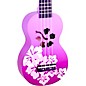 Mahalo Hibiscus Flower Soprano Ukulele Purple thumbnail