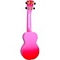 Mahalo Hibiscus Flower Soprano Ukulele Red
