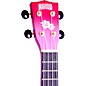 Mahalo Hibiscus Flower Soprano Ukulele Red