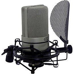 Open Box MXL Includes 990 microphone, SMP-1 PF/SM & cable Level 2 Regular 194744044434