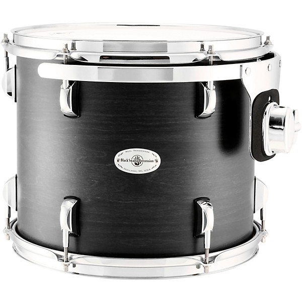 Black Swamp Percussion Concert Tom in Satin Concert Black Stain 13 in.