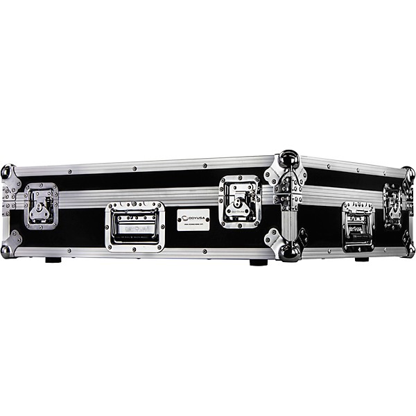 Odyssey FRPRIME4 Flight Ready Case for Denon DJ Prime 4 Controller Black/Chrome