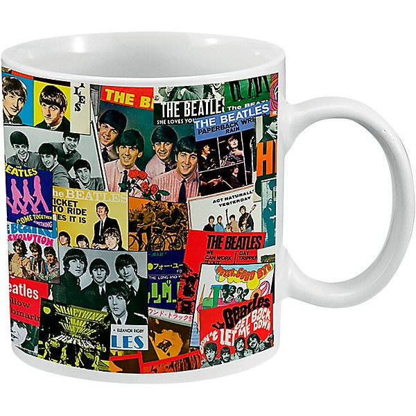 Vandor The Beatles Singles Collection 20 oz. Ceramic Mug