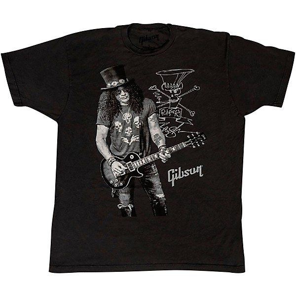 Clearance Gibson Slash Signature T-Shirt Medium