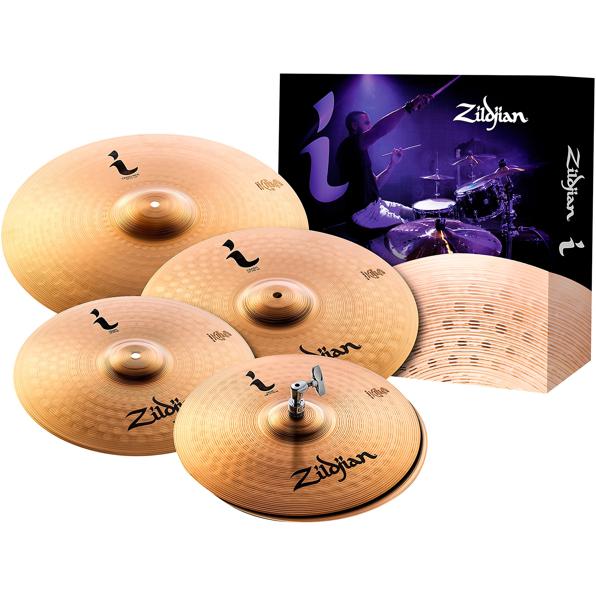 Zildjian I Series Pro Cymbal 5-Pack With Free 16