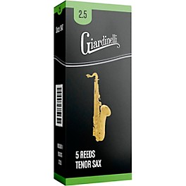 Giardinelli Tenor Saxophone Reed 5-Pack 3 Giardinelli Tenor Saxophone Reed 5-Pack 2.5