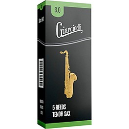 Giardinelli Tenor Saxophone Reed 5-Pack 3 Giardinelli Tenor Saxophone Reed 5-Pack 3