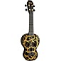 Mahalo Skull Ukulele Soprano Black thumbnail