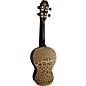 Mahalo Skull Ukulele Soprano Black