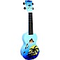 Mahalo Hawaii Islands Soprano Ukulele Blue thumbnail
