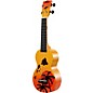 Mahalo Hawaii Islands Soprano Ukulele Orange