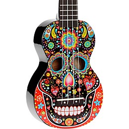 Mahalo Day Of The Dead Soprano Ukulele