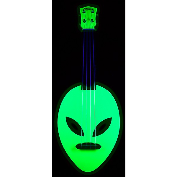 Mahalo Alien Soprano Ukulele Glow in the Dark