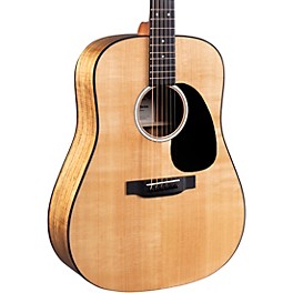 Martin D-12E Road Series Koa Fine Veneer Dreadnought Acoustic-Electric Guitar Natural