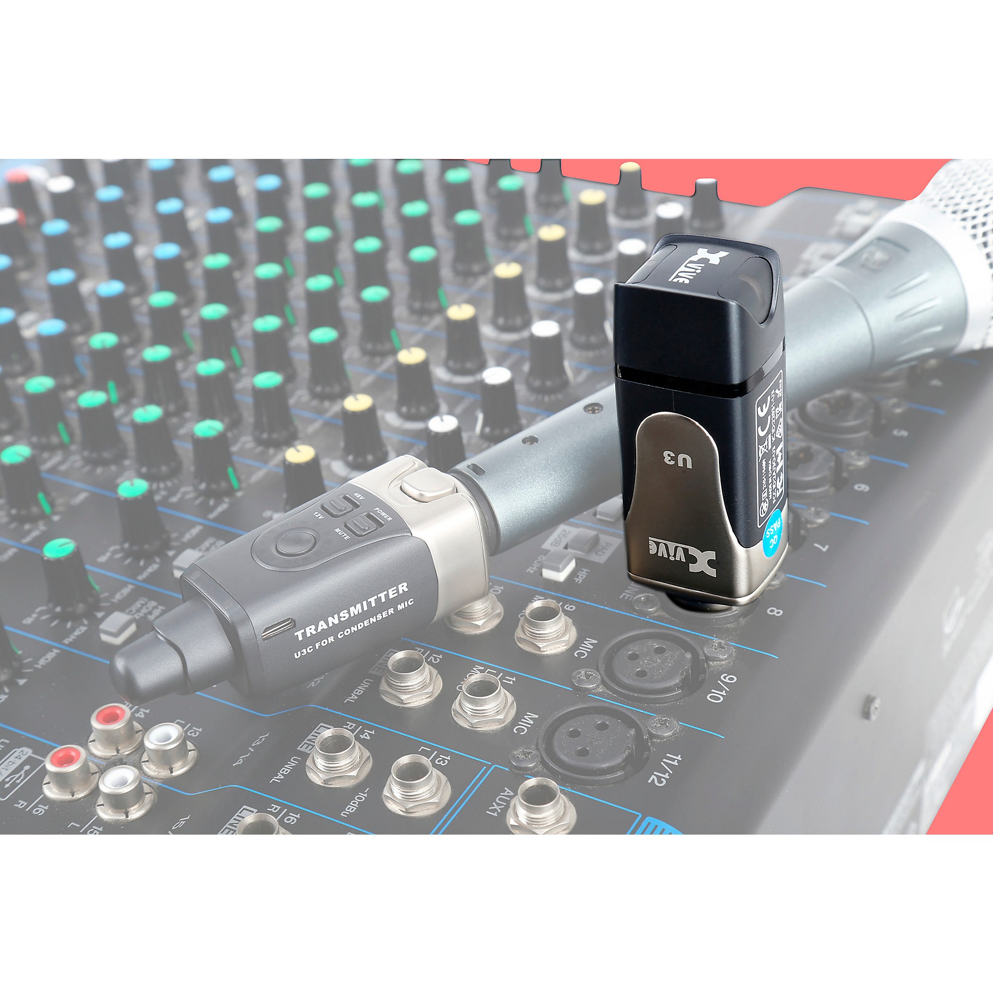 Xvive U3C Condenser Microphone Wireless System | Guitar Center