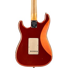 Fender Custom Shop 55 Dual-Mag Stratocaster Journeyman Relic Maple Fingerboard Limited Edition Electric Guitar Super Faded Aged Candy Apple Red