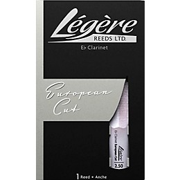 Legere Reeds Eb Clarinet European Signature Reed 2.5