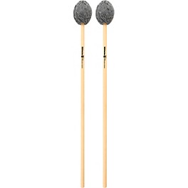 Promark Andrew Markworth Rattan Handle Marimba Mallets Soft Grey Yarn