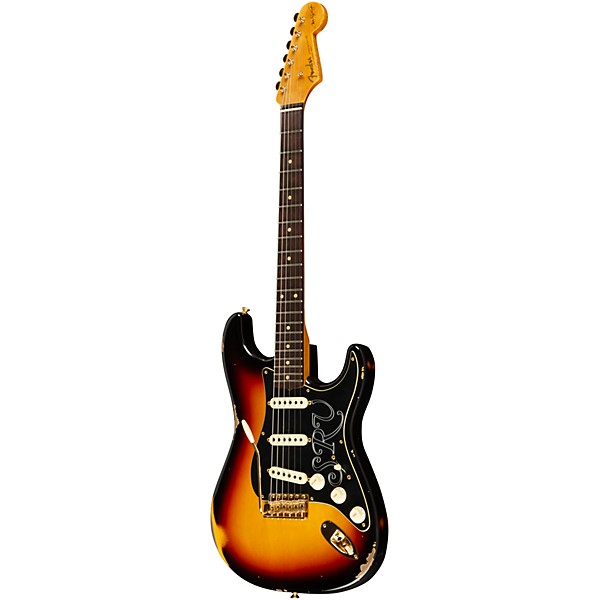 Fender Custom Shop Stevie Ray Vaughan Signature Stratocaster Relic Electric Guitar Faded 3-Color Sunburst