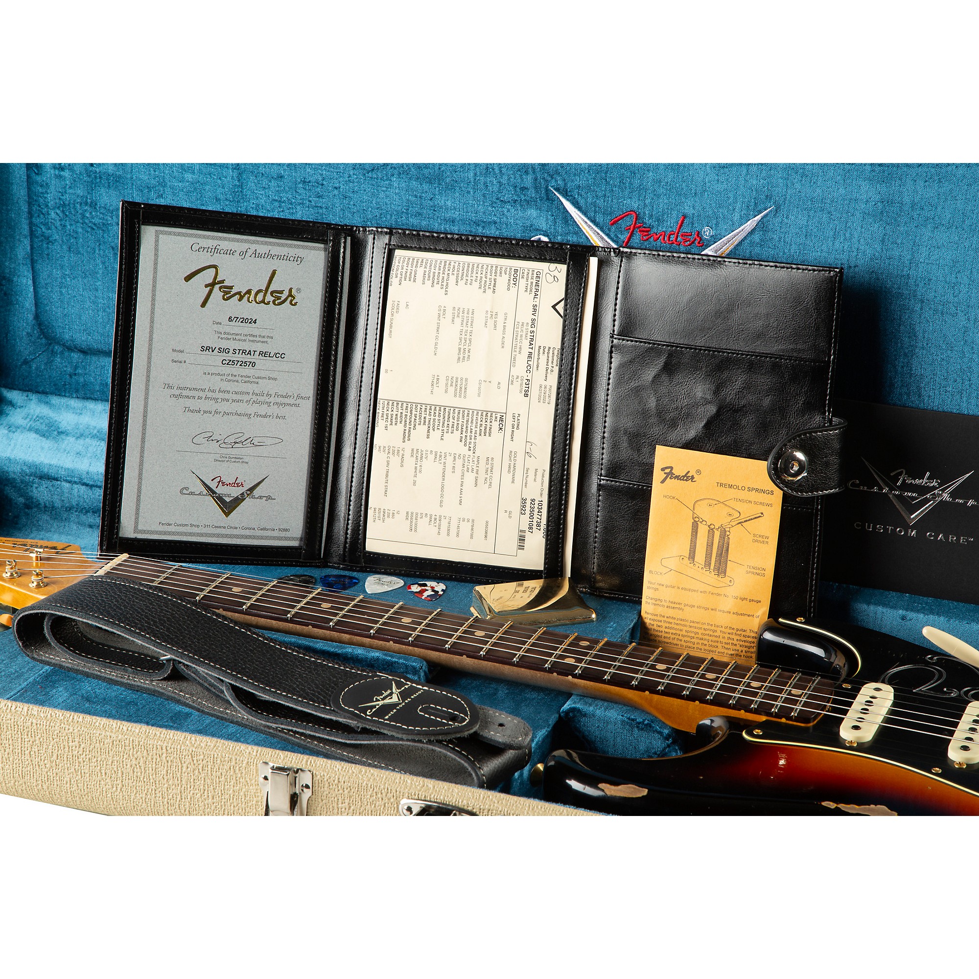 Stevie Ray Vaughan Stratocaster – Dave's Guitar Shop