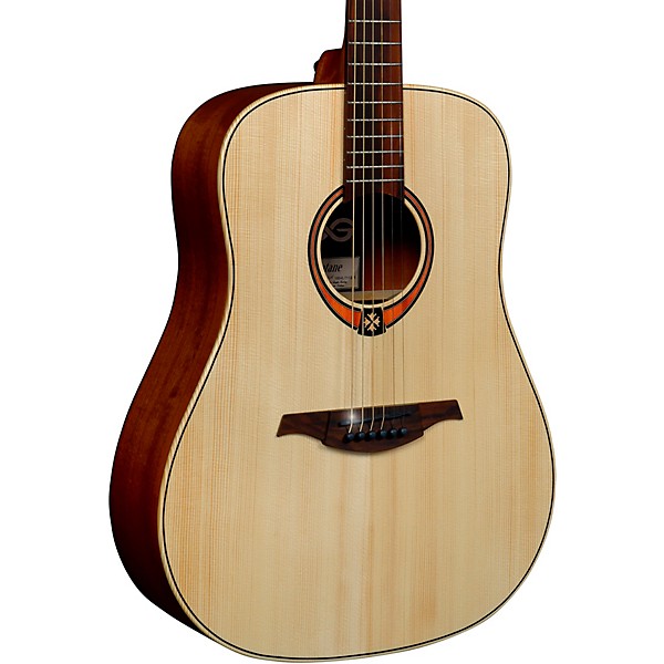 Lag Guitars Tramontane T70D Dreadnought Acoustic Guitar Satin Natural