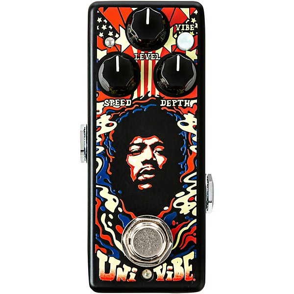 Open Box Dunlop Jimi Hendrix Uni-Vibe Mini Effects Pedal Level 1