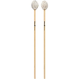 Promark Andrew Markworth Birch Handle Marimba Malle... Promark Andrew Markworth Birch Handle Marimba Mallets Medium Grey Yarn