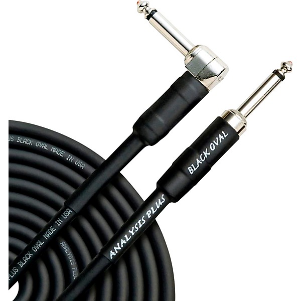 Analysis Plus Custom Pro Oval Studio Instrument Cable, 1/4 TRS-M to XLR-M 8 ft.