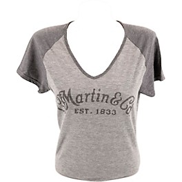 Martin Women's Basic Logo T-Shirt - Heather Gray Small