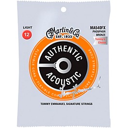 Martin MA540FX Flexible Core Phosphor Bronze Light Acoustic Guitar Strings