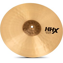 SABIAN HHX Thin Crash Cymbal 20 in. SABIAN HHX Thin Crash Cymbal 14 in.