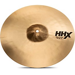 SABIAN HHX Thin Crash Cymbal, Brilliant 20 in. SABIAN HHX Thin Crash Cymbal, Brilliant 14 in.