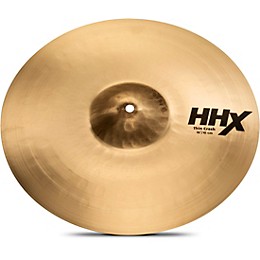 SABIAN HHX Thin Crash Cymbal, Brilliant 16 in.