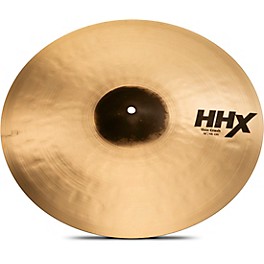 SABIAN HHX Thin Crash Cymbal, Brilliant 20 in. SABIAN HHX Thin Crash Cymbal, Brilliant 18 in.