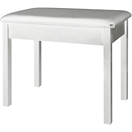 Open Box On-Stage Keyboard/Piano Bench (White) Level 1 White