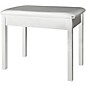 On-Stage Keyboard/Piano Bench (White) White thumbnail