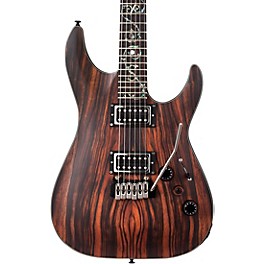 Schecter Guitar Research C-1 Exotic Tremelo Ebony Fingerboard Electric Guitar Natural