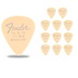 Fender 351 Dura-Tone Delrin Pick (12-Pack), Olympic White .71 mm 12 Pack thumbnail