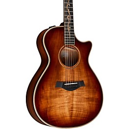 Taylor K22ce V-Class Grand Concert Acoustic-Electric Guitar Shaded Edge Burst