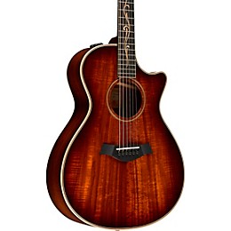 Taylor K22ce V-Class Grand Concert Acoustic-Electric Guitar Shaded Edge Burst