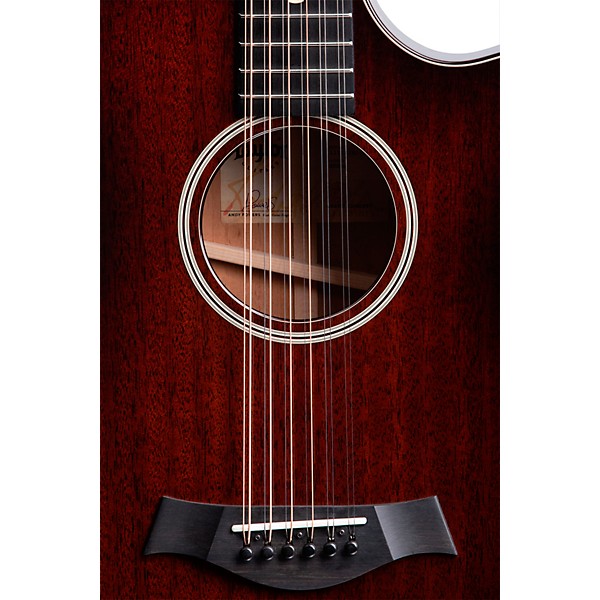 Taylor 562ce V-Class Grand Concert 12 Fret 12-String Acoustic-Electric Guitar Shaded Edge Burst