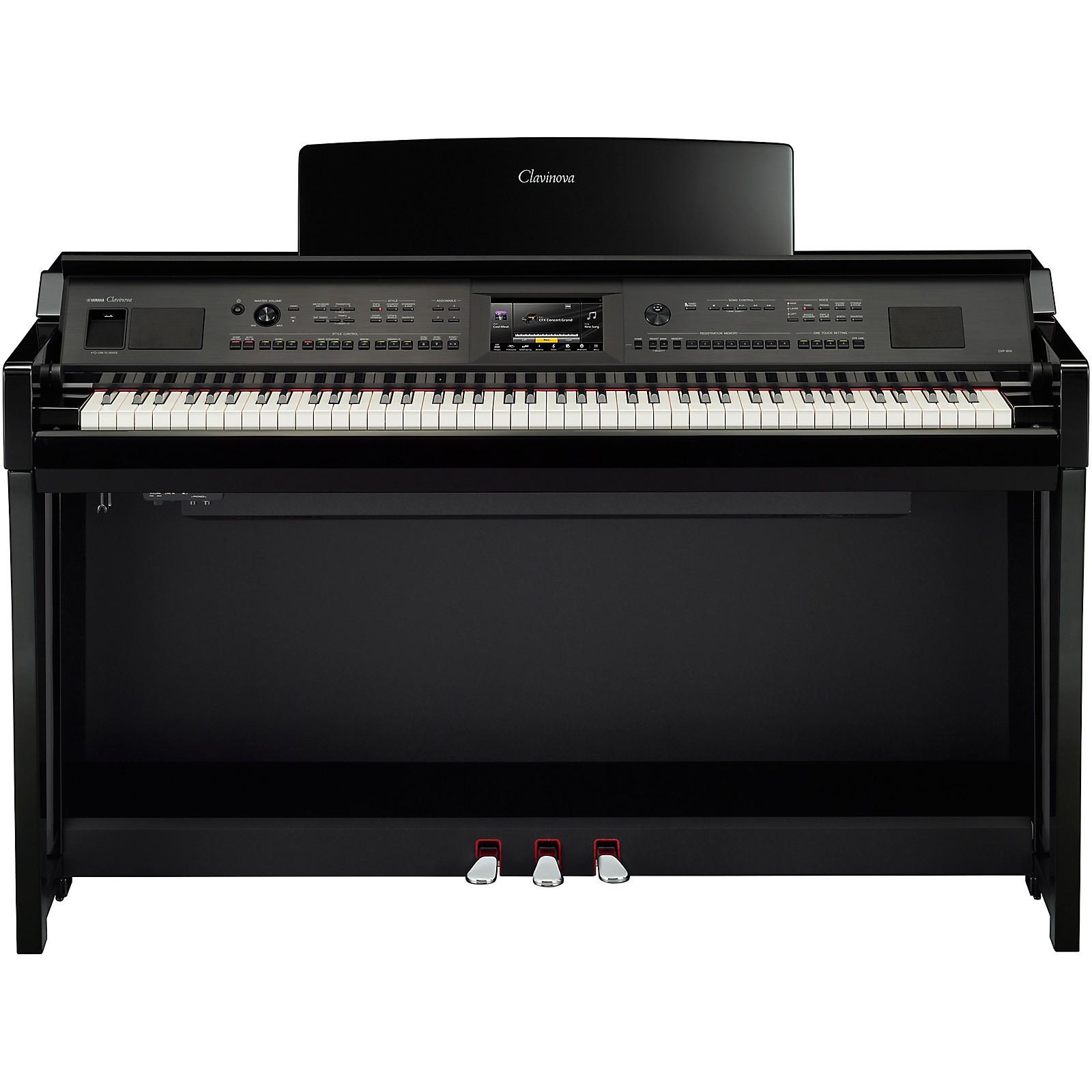 buque de vapor Preguntar Manual Yamaha Clavinova CVP-805 Console Digital Piano with Bench Polished Ebony |  Guitar Center