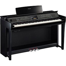 Yamaha Clavinova CVP-805 Console Digital Piano With Bench Polished Ebony