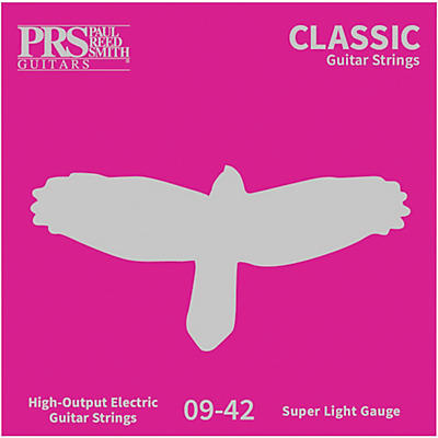 Prs Classic Electric Guitar Strings, Ultra Light (.009-.042) for sale