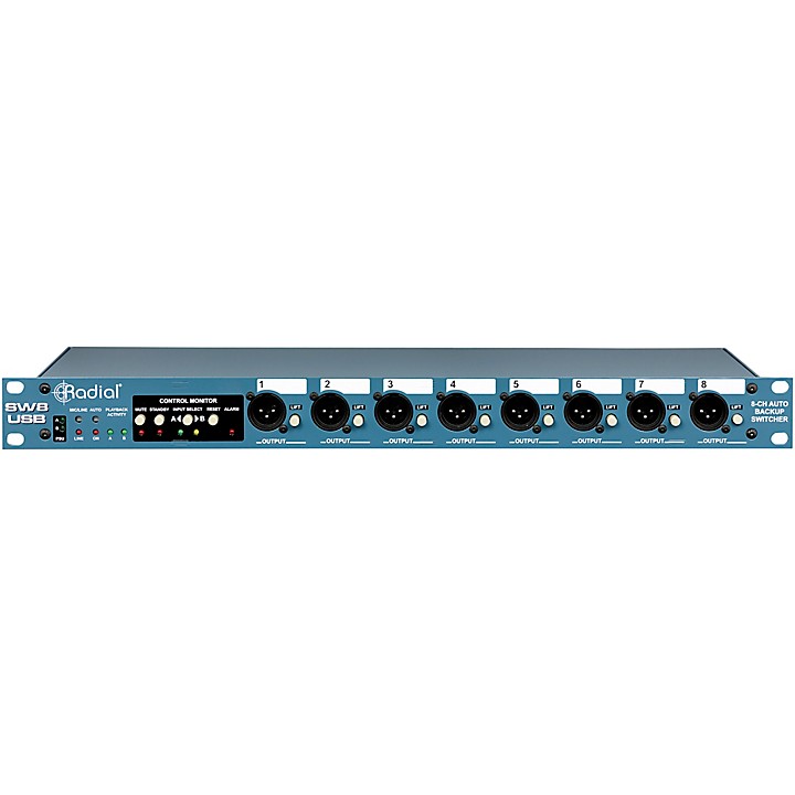 Radial SW8 USB（8ch AUTO SWITCHER） Radial Engineering SW8-USB Auto-Switcher and USB Interface