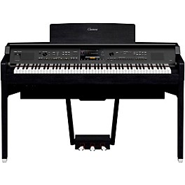 Yamaha Clavinova CVP-809 Console Digital Piano With ... Yamaha Clavinova CVP-809 Console Digital Piano With Bench Matte Black