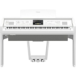 Yamaha Clavinova CVP-809 Console Digital Piano Wi... Yamaha Clavinova CVP-809 Console Digital Piano With Bench Polished White